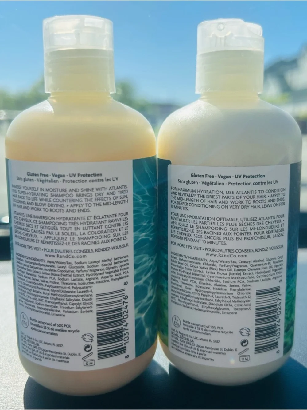 R+Co Atlantis Moisturizing B5 Shampoo & Conditioner 8.5oz Set NEW Sealed